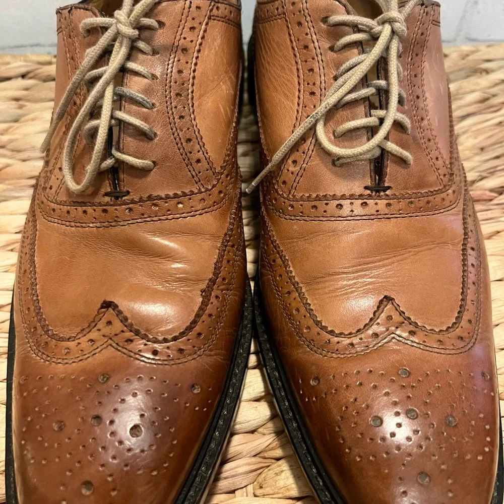 Mercanti Fiorentini Tan Leather‎ Oxfords
